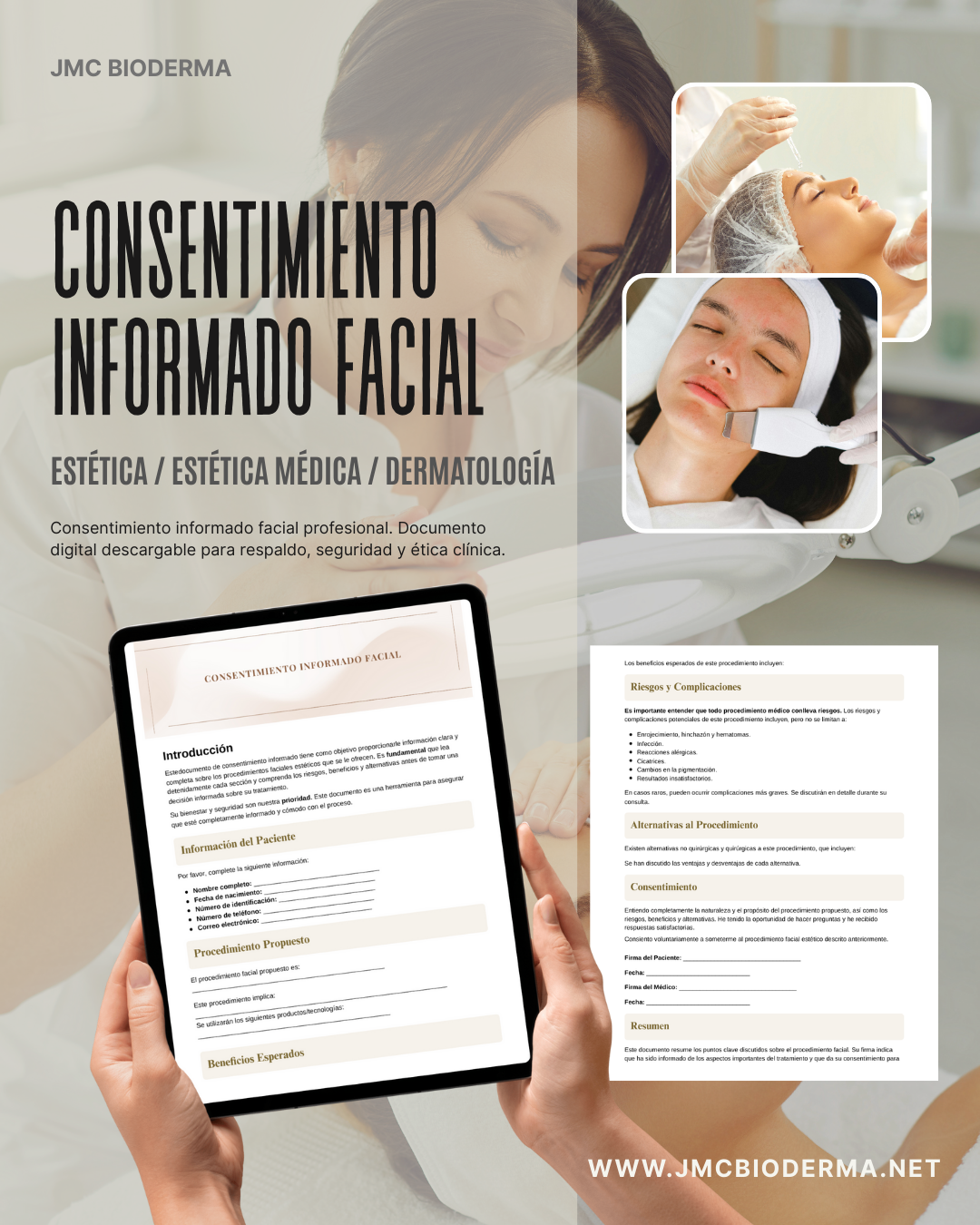 Consentimiento Informado Facial – Profesional
