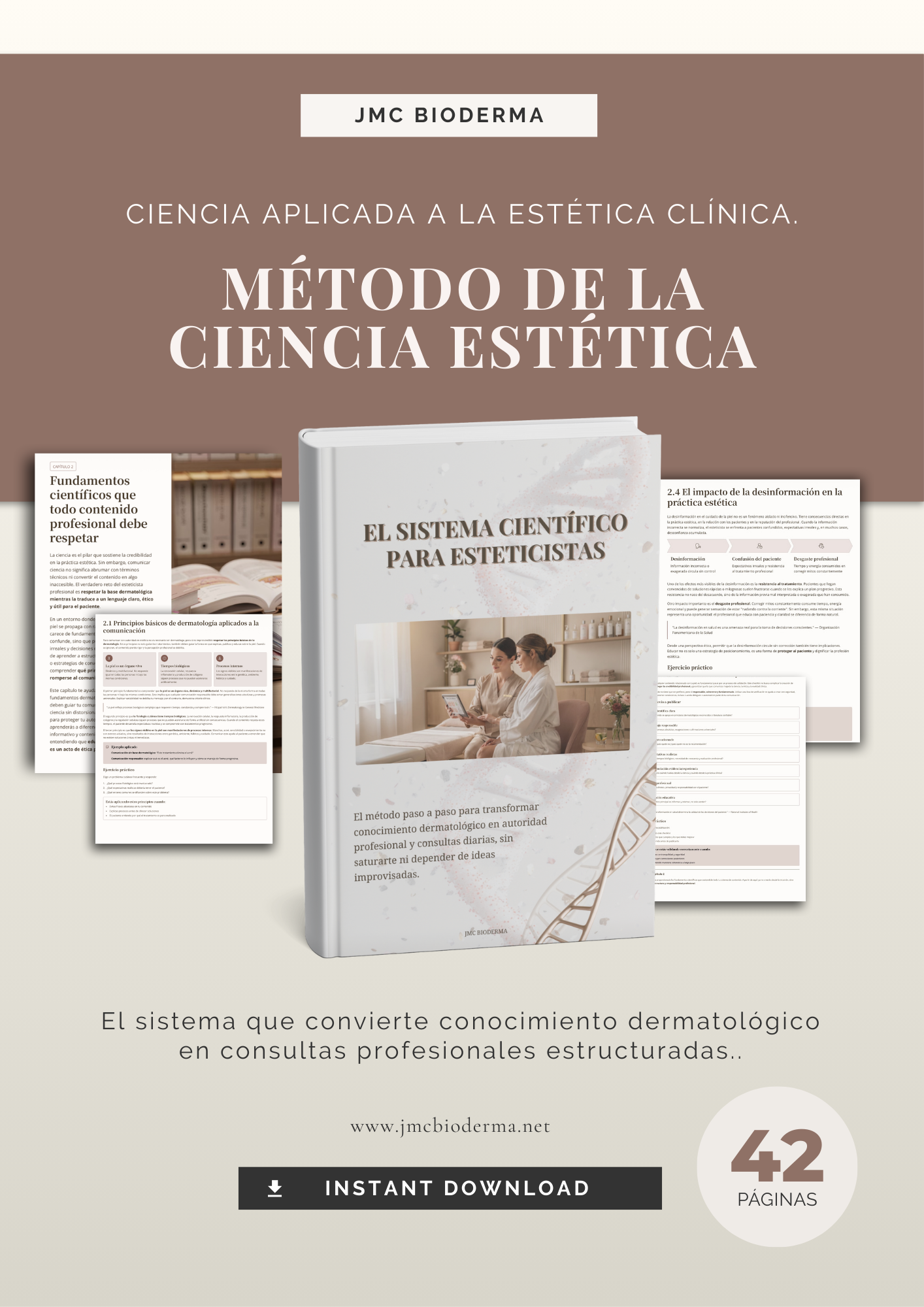 Sistema de Contenido Científico para Esteticistas