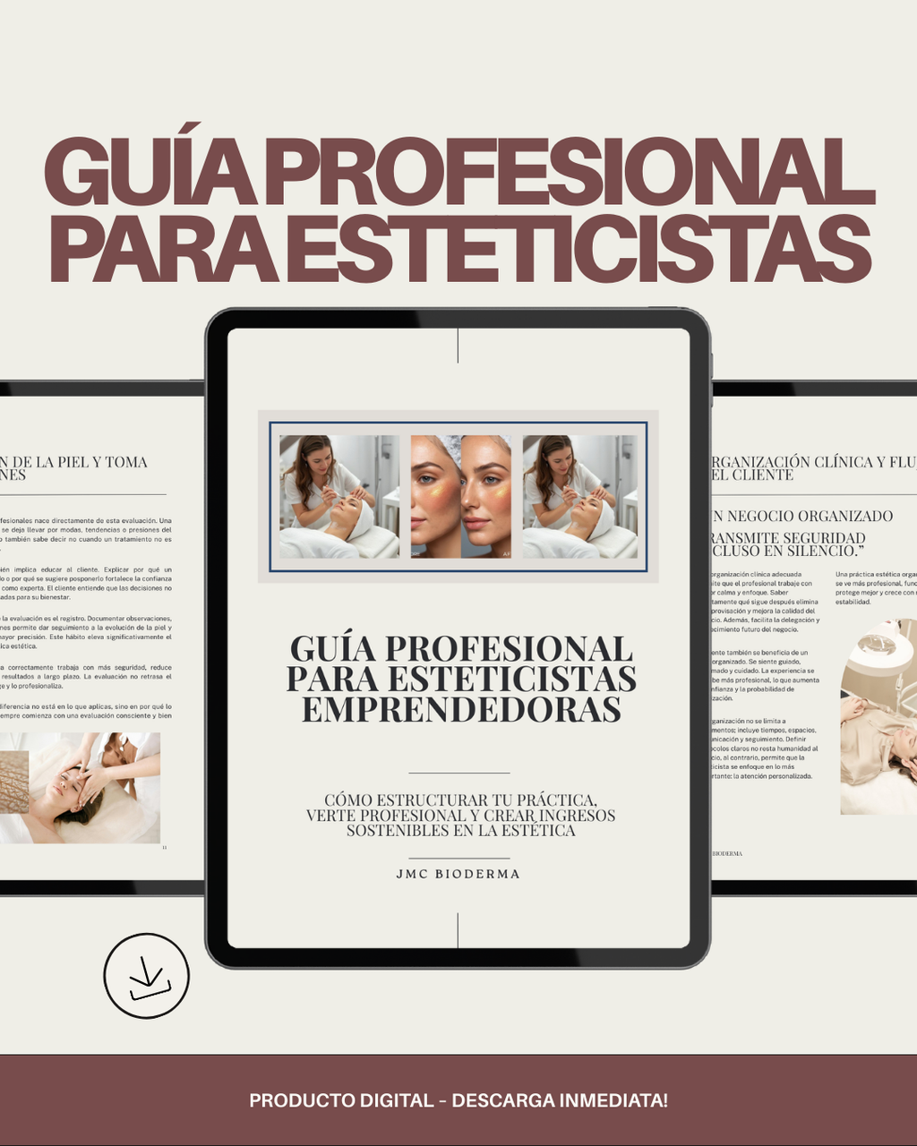 Guía Profesional para Esteticistas | Ebook de Estética | Organización, Protocolos y Crecimiento Profesional