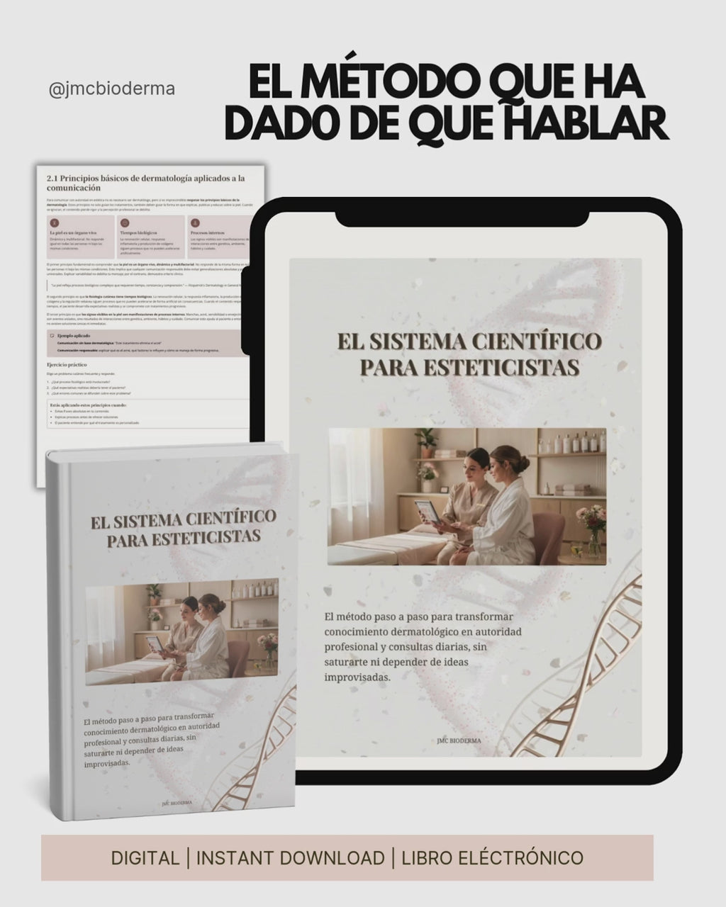 Sistema de Contenido Científico para Esteticistas